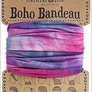 Tie dye pink Boho bandeau